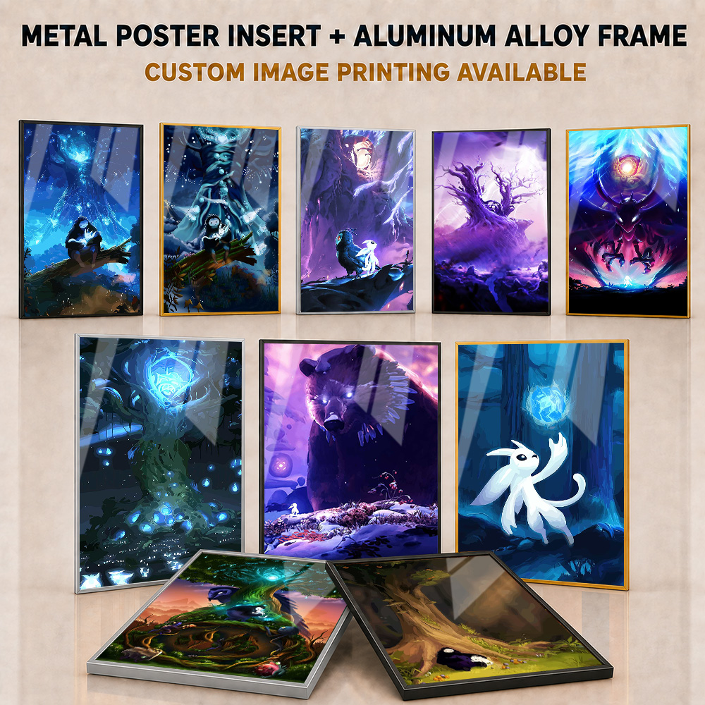 Video Gaming & Esports Usd Acc - Pôsteres de metal com moldura de