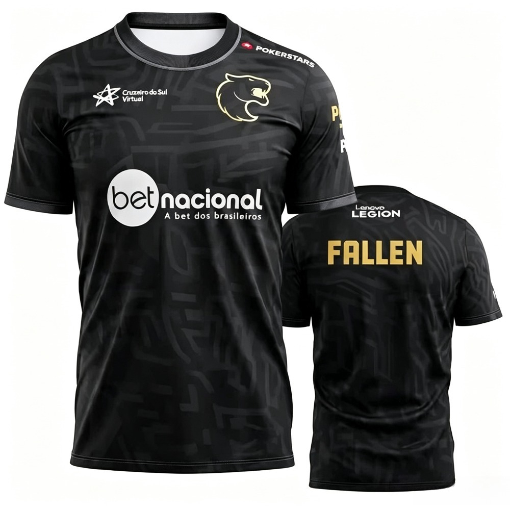 Camiseta FURIA Esports CSGO Pr - Esports Gaming Gear avaliação e preço