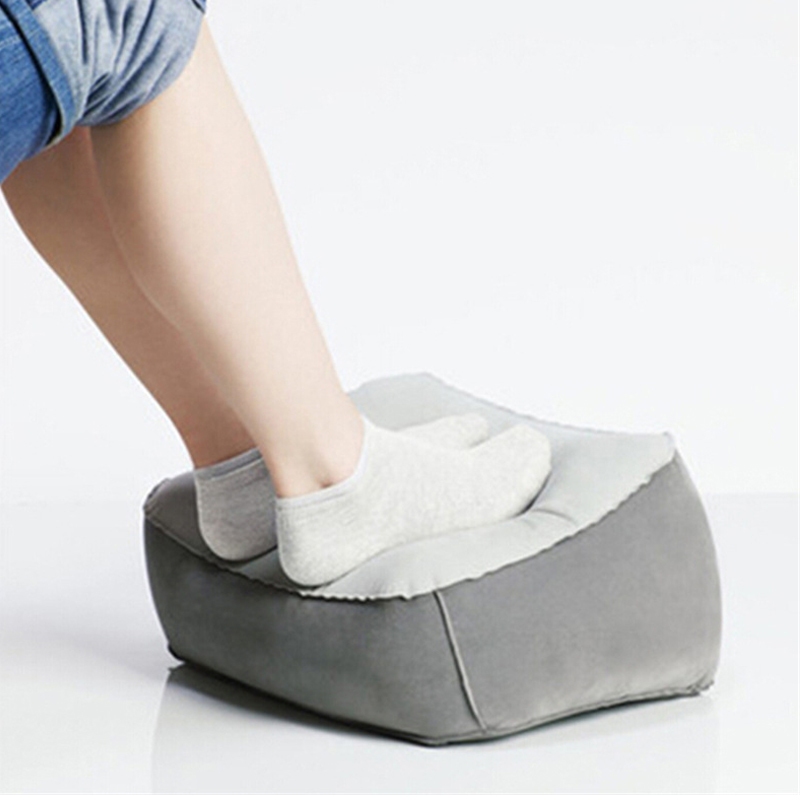 Travesseiro inflável para apoi - Footrest Under Desk avaliação e preço