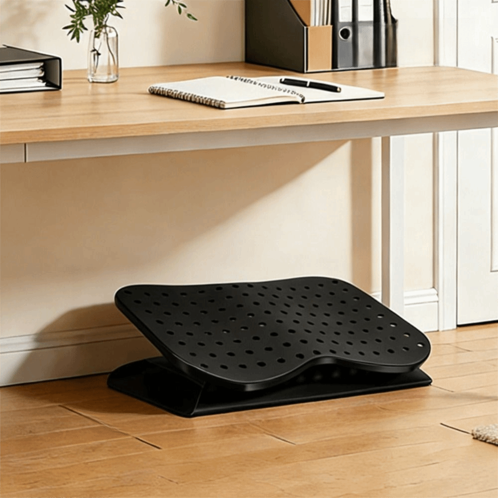 Apoio de pés ergonómico para c - Footrest Under Desk avaliação e preço